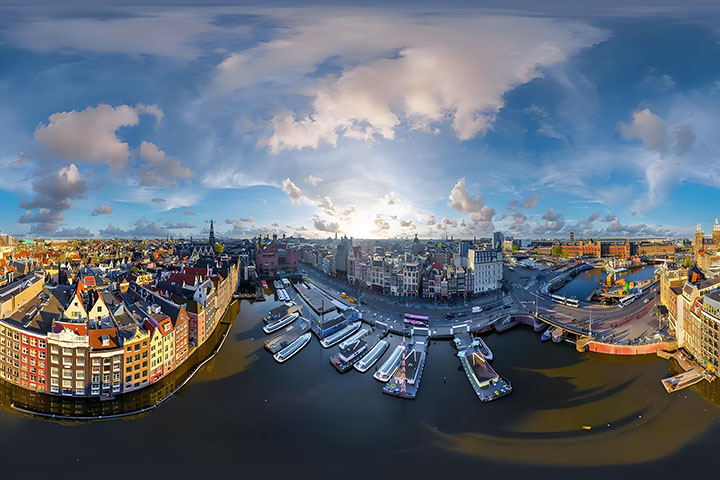 专业航拍无人机飞行服务 空中VR全景 环物摄影